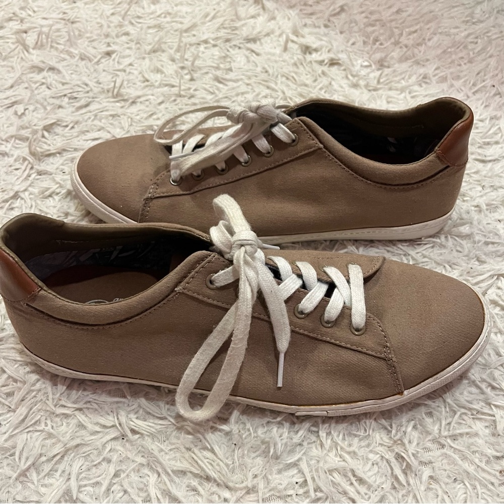 Original Penguin Dane Fossil Men's Canvas Sneakers size 12